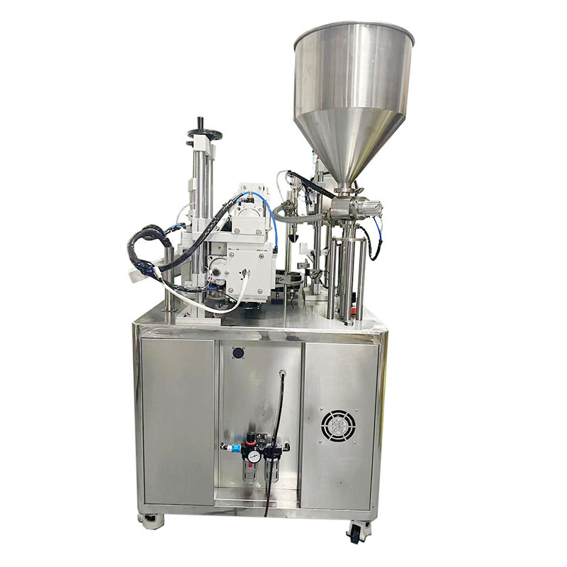 Semi Automatic Ultrasonic Tube Filling And Sealing Machine for Cosmetic Hand Cream Face Cream Lotion Liquid