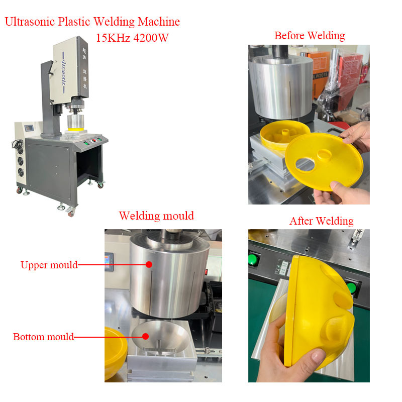 Ultrasonic Plastic Welding Machine for PP ABS PE Sealing 4200W 15KHz 