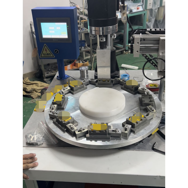 Servo Automatic Rotary Table Ultrasonic Plastic Welding Machine with 8 Working Stations