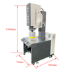 Ultrasonic Plastic Welding Machine for PP ABS PE Sealing 4200W 15KHz 
